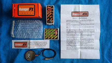 Педаль эффектов Rainger FX Echo-X digital delay