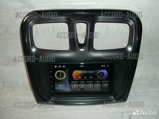 Магнитола Renault Logan 2 Android GPS WiFi