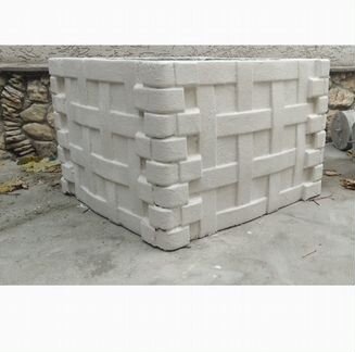 Вазон, клумба для цветов, ограничитель парковки