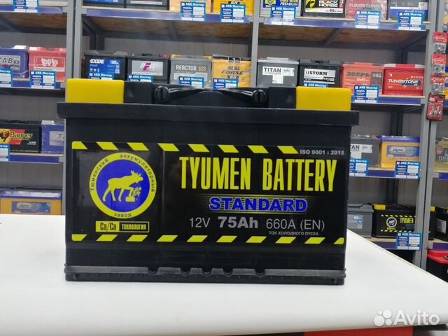 Тюмень стандарт. Аккумулятор 12v 75а/ч 660а Tyumen Battery Standart (прям. Поляр.). Tyumen Battery Standard 75. АКБ Тюмень стандарт 75.