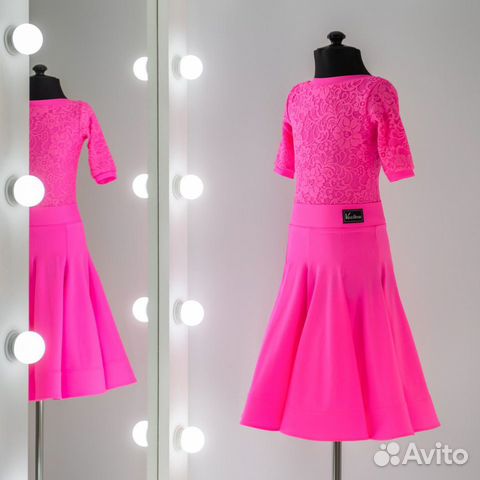 Платье рейтинговое для спортивных бальных танцев