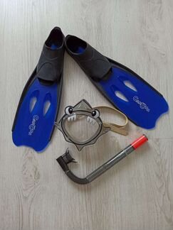 Ласты, маска и трубка детские