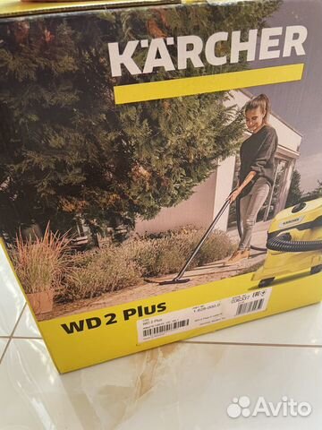 Бытовой пылесос Karcher WD 2 plus V-12/4/18