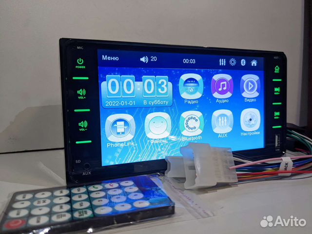 Новая магнитола Toyota