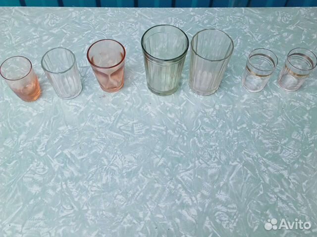 Стаканы и рюмки