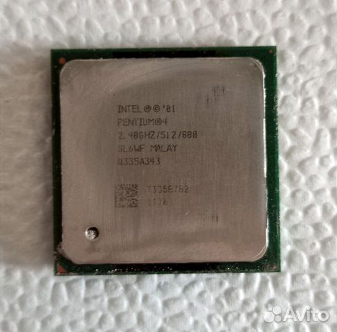 Процессор Intel pentium 4 2.40Mhz