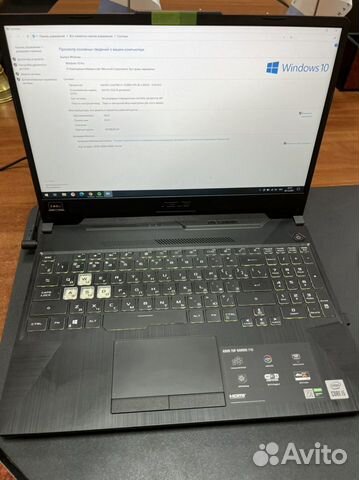 Ноутбук Asus Tuf gaming