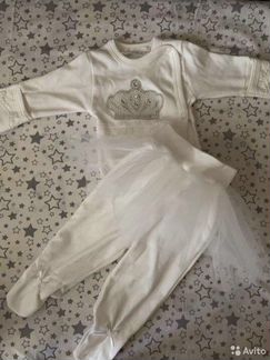 Комплект на выписку для девочки лето