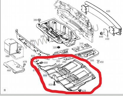 Защита запасного колеса mercedes w217 s-купэ