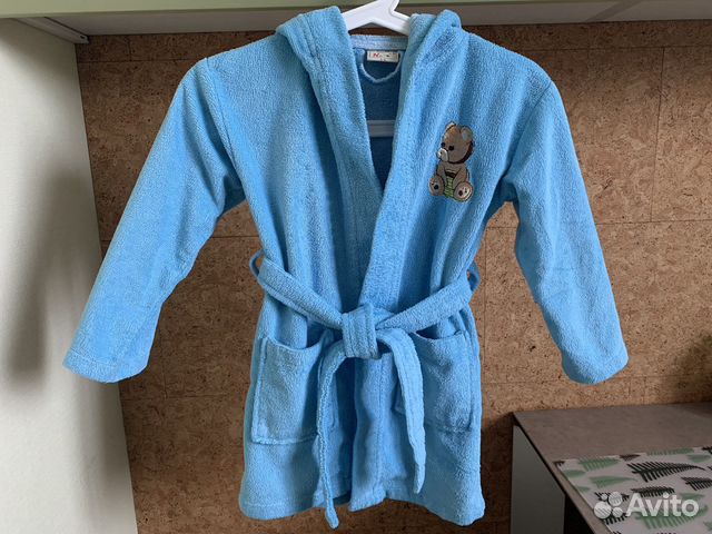 Детский махровый халат