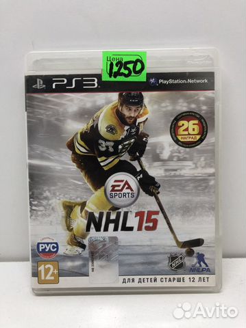 Диск NHL 15 для PS3