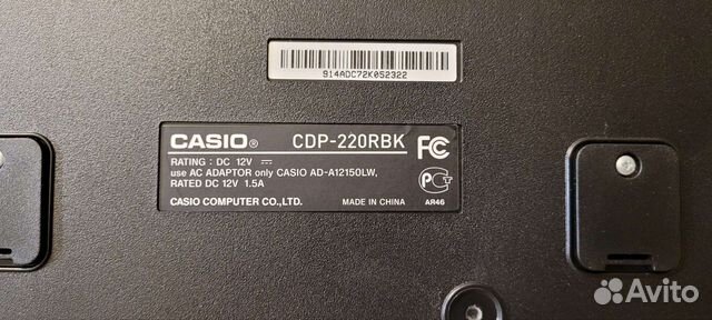 Casio CDP-220Rbk