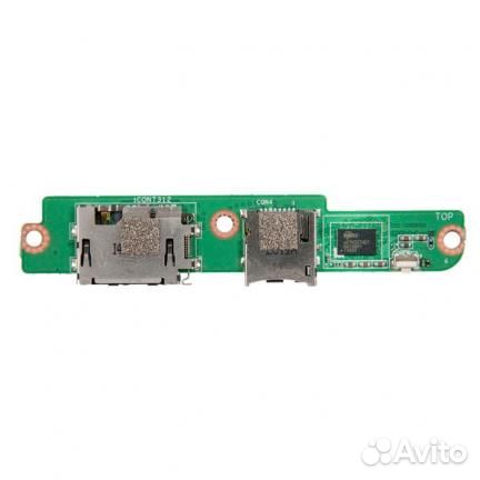 Плата разъемом Sim, разъемом карты памяти и контро