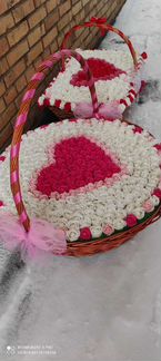 Большой букет из роз