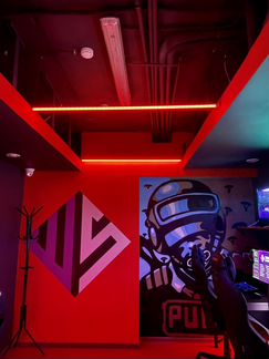 Граффити оформление помещений