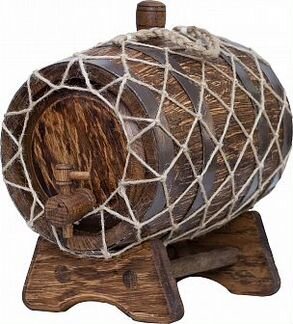 Дубовая бочка под старину 3 литра