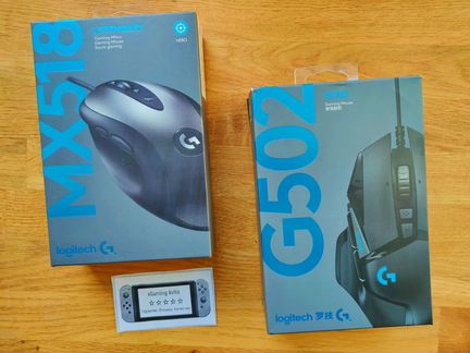 Игровая мышь Logitech MX518 / G502 Hero. Новая