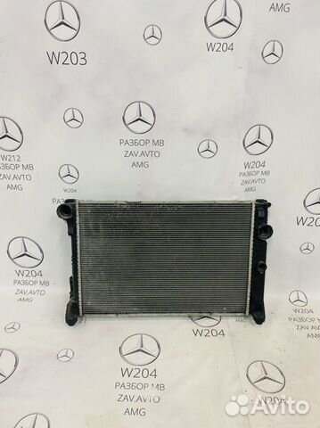 Радиатор основной w204 Mercedes