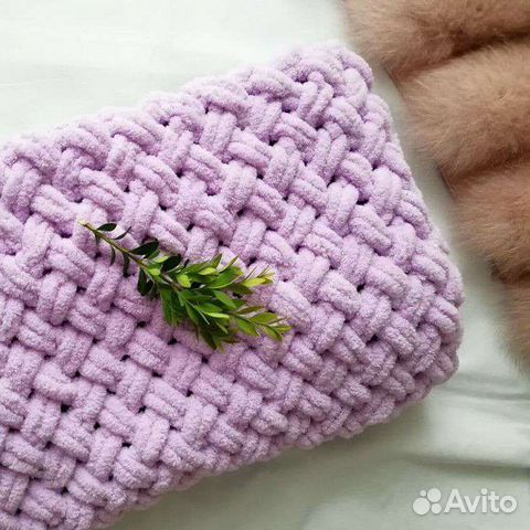 Плед ручной работы