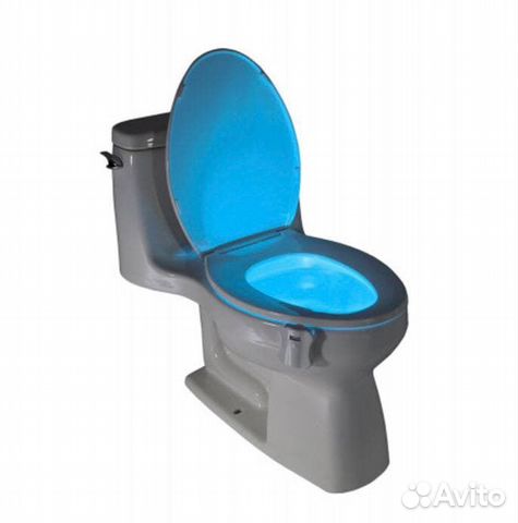 Подсветка для унитаза С датчиком движения цветная