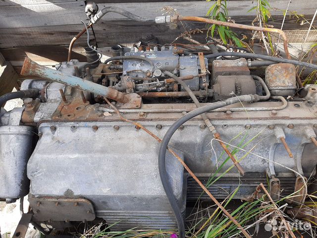 Дизельный двигатель 6ти цилиндровый 400 л/с