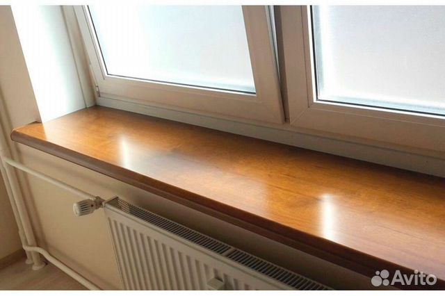 Подоконник деревянный