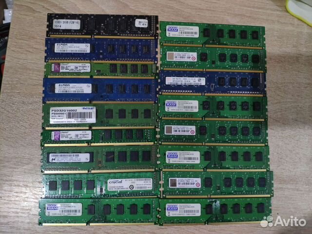 Оперативная память DDR3 2GB много