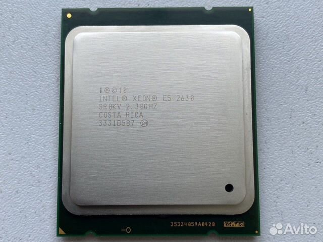 Процессор intel xeon e5-2630 v1