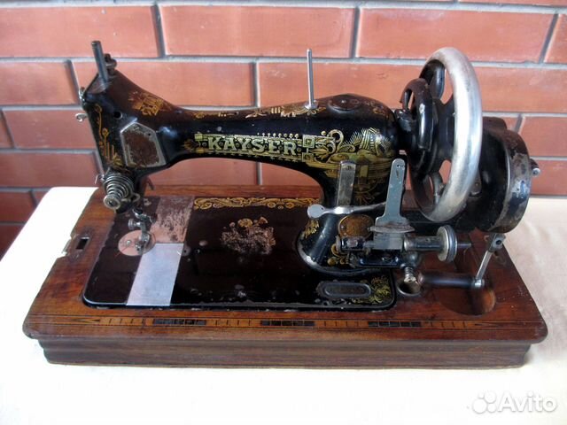 Швейная машинка kayser 1909г