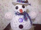 Декор Снеговик новогодний объявление продам