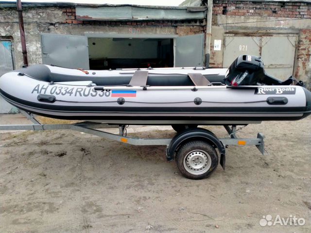 Моторная лодка риб