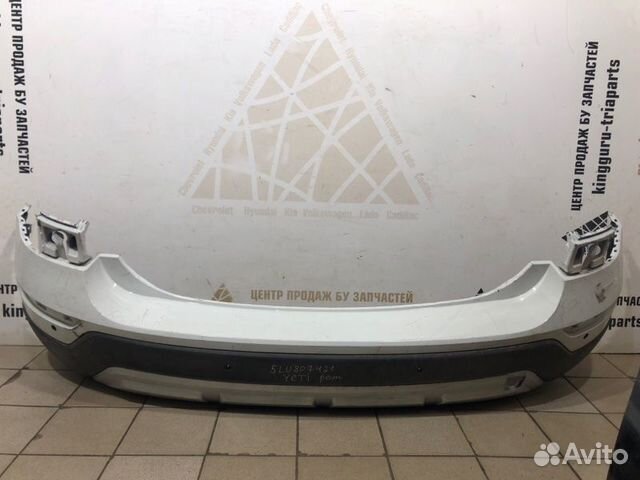 Бампер задний Skoda Yeti 1 5L6 рестайлинг