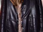 Куртка кожаная мужская зимняя 52 54 объявление продам
