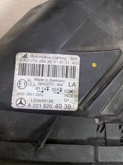 Фара левая на mercedes s221 221 a2218204339