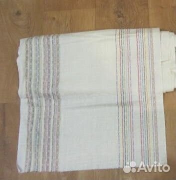 Отрез ткани СССР на полотенца лён