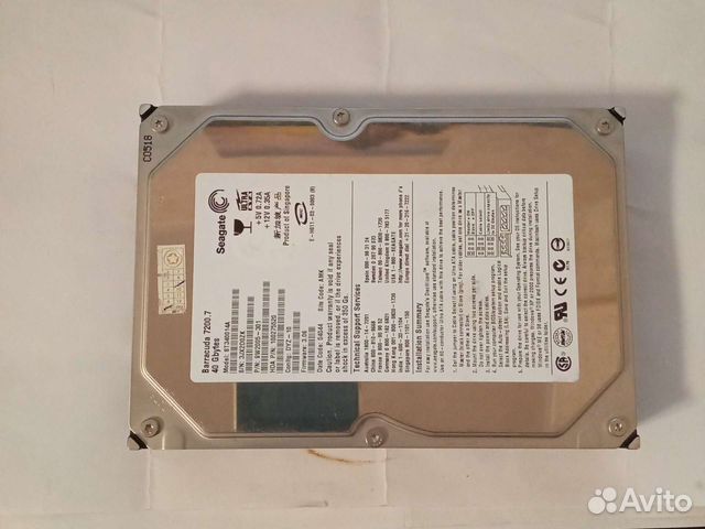 Жесткий диск Seagate HDD IDE SATA 3.5