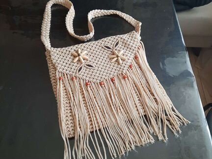 Сумка плетёная