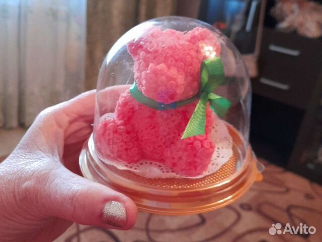 Мишка Тедди мыло