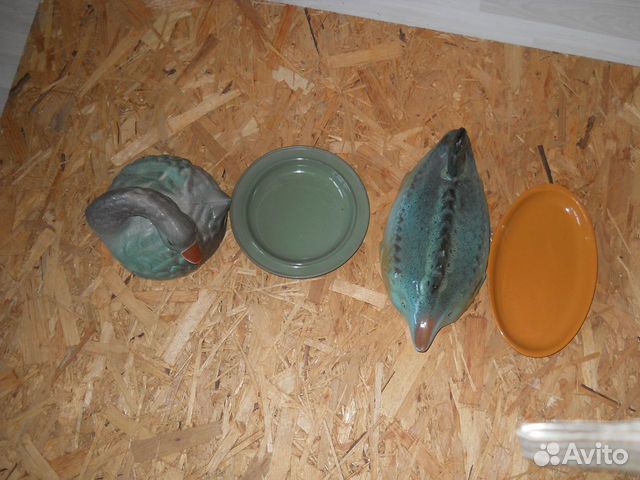 Глинянная и стеклянная посуда СССР