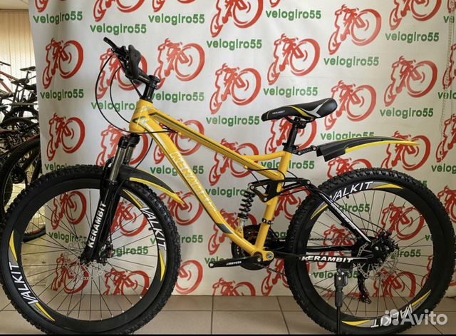 Велосипед двухподвес