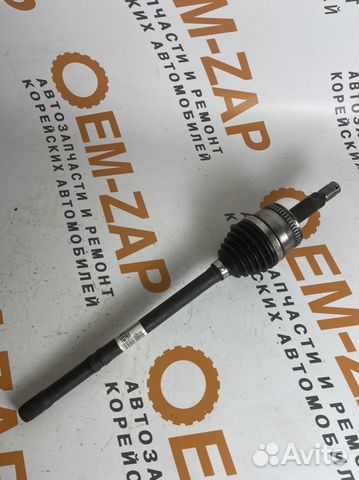 Шрус наружний левый с валом в сборе Киа Рио АКПП