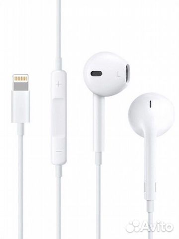 Проводная гарнитура Apple EarPods Lightning orig