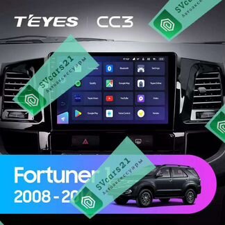 Магнитола Teyes CC3 plus Toyota Fortuner 1