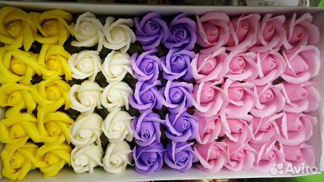 Мыльные розы