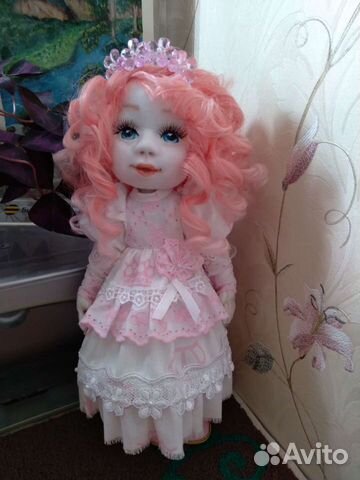 Текстильная кукла ручной работы