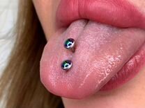 Piercing falso lengua