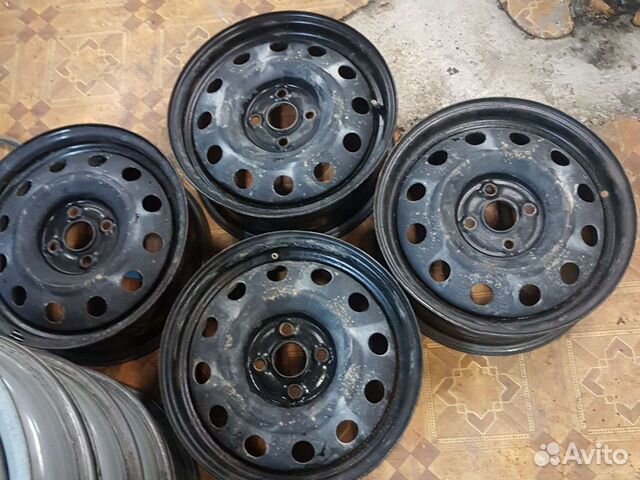 4 диска р15 4*100 Kia Rio, Hyundai Solaris оригина