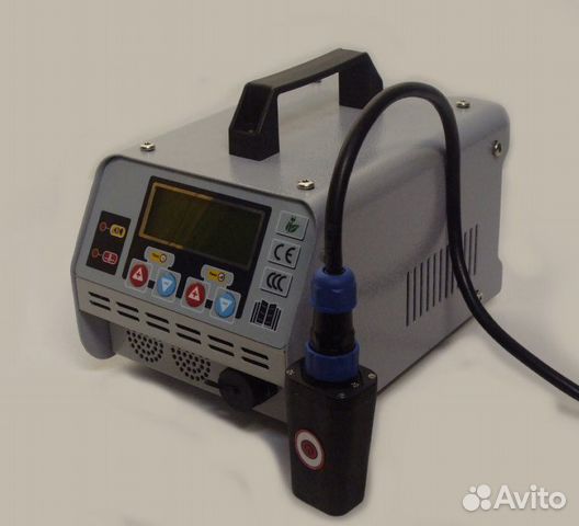 Индукционный нагреватель для выпрямления вмятин