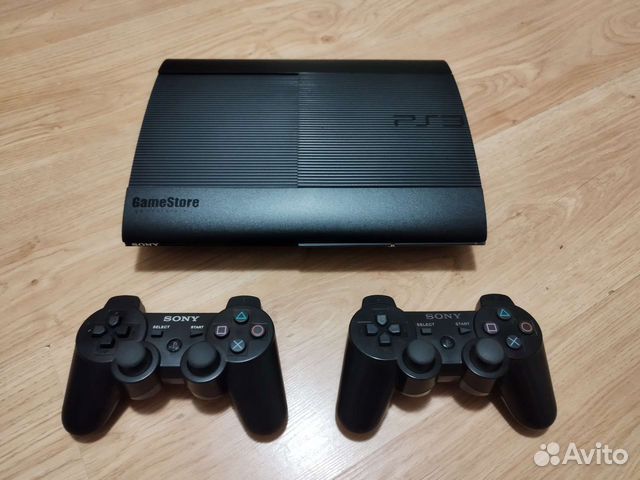 Sony PS3 Super Slim + Прошита 70 игр