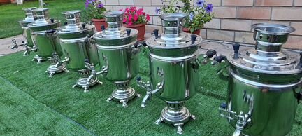 Самовар Тульский на дровах